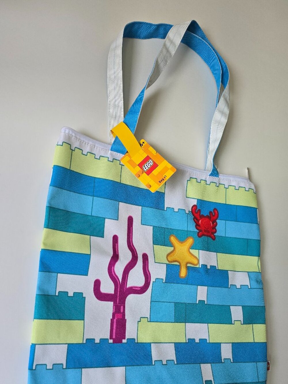 LEGO Summer Beach Bag 5008918 Tote, Insiders item, Sea Crab Starfish - brand new - Picture 3 of 9